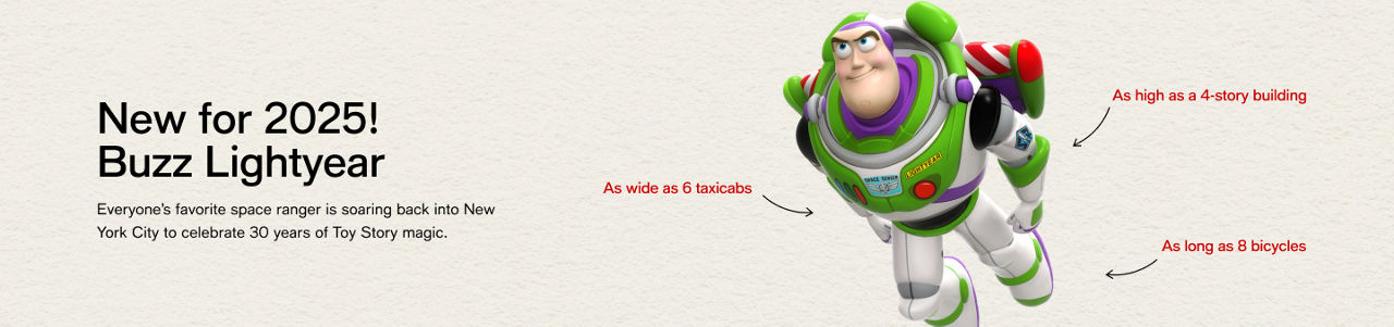 New for 2025! Buzz Lightyear