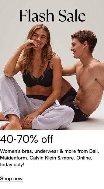Flash Sale 40-70% off