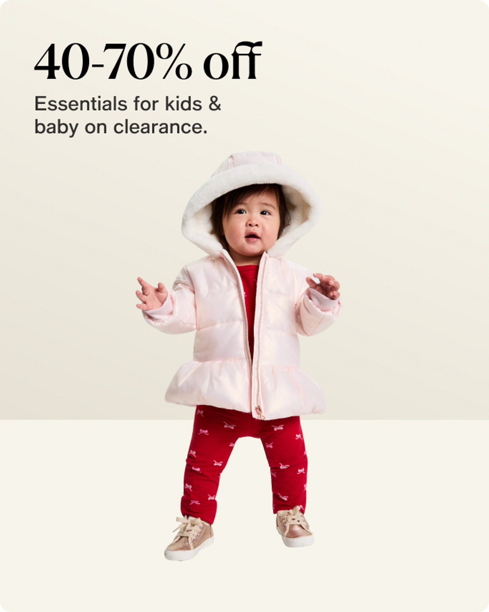 baby on clearance