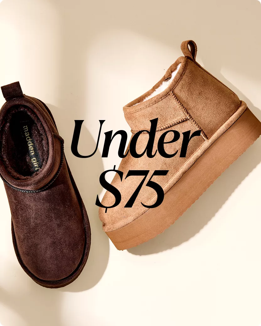 Under $75