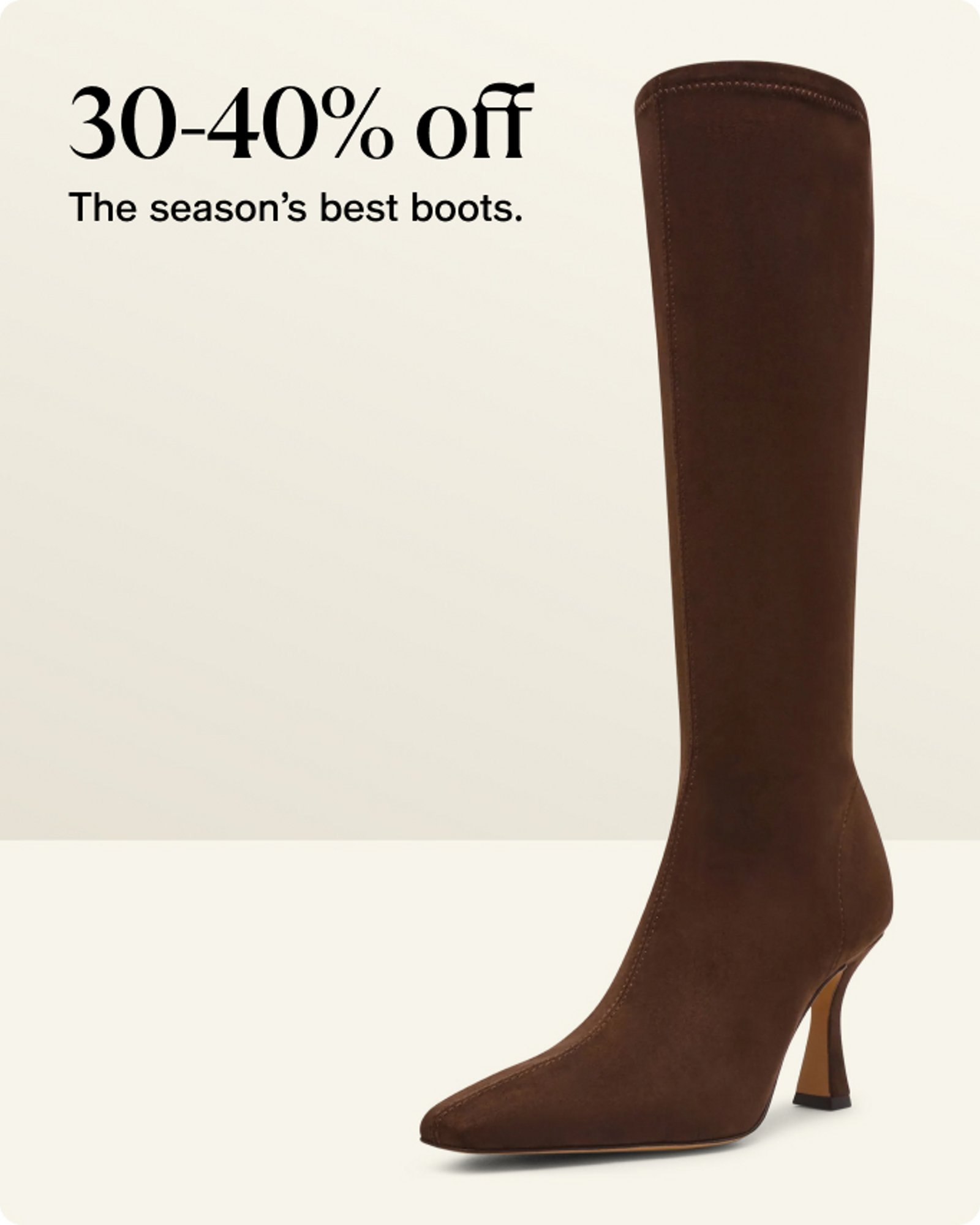 30-40 the season's best boots