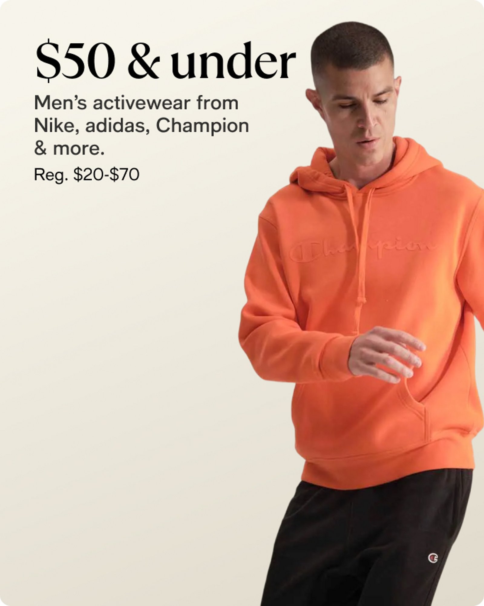 $50 & under activewear