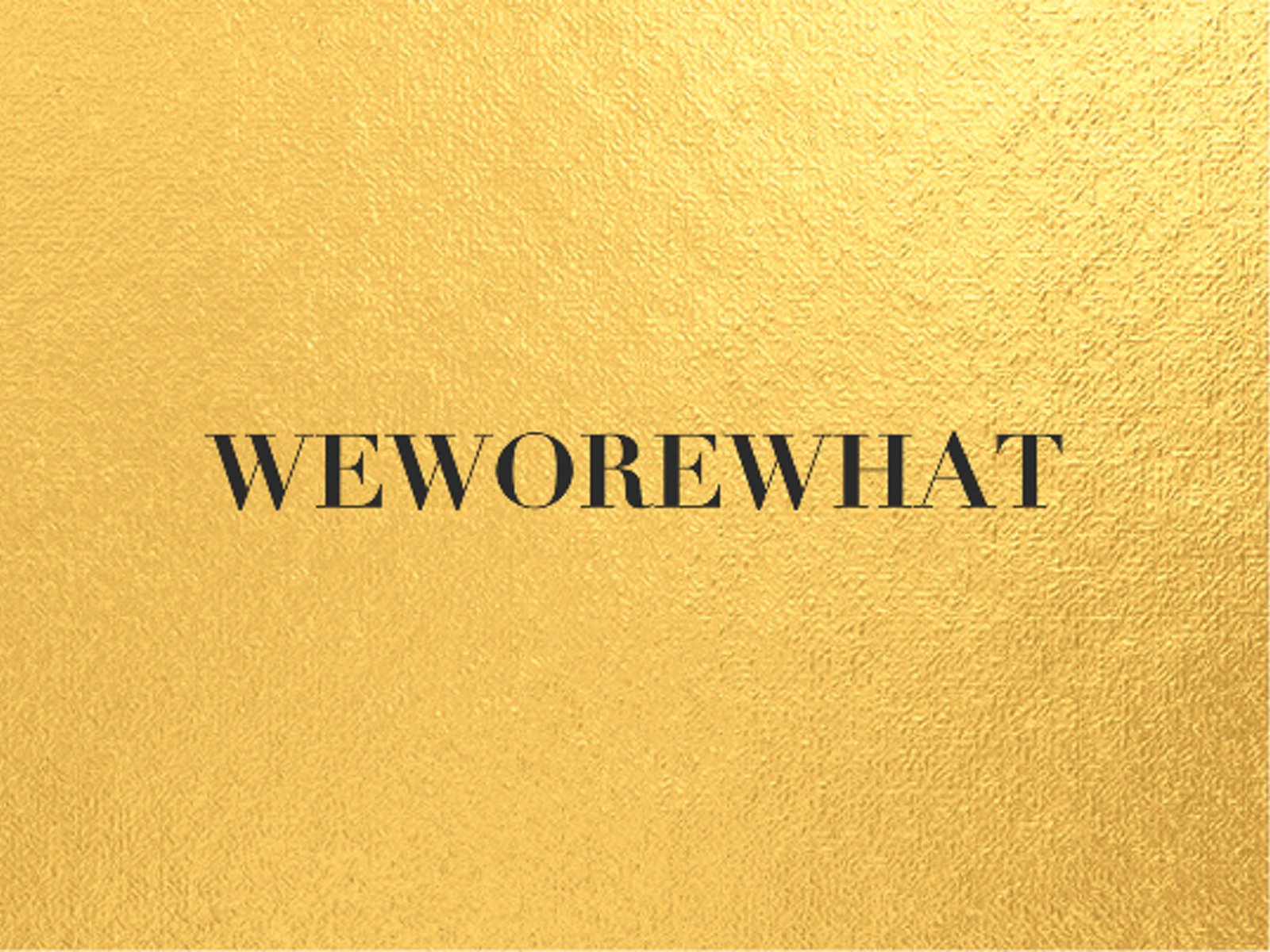WeWoreWhat