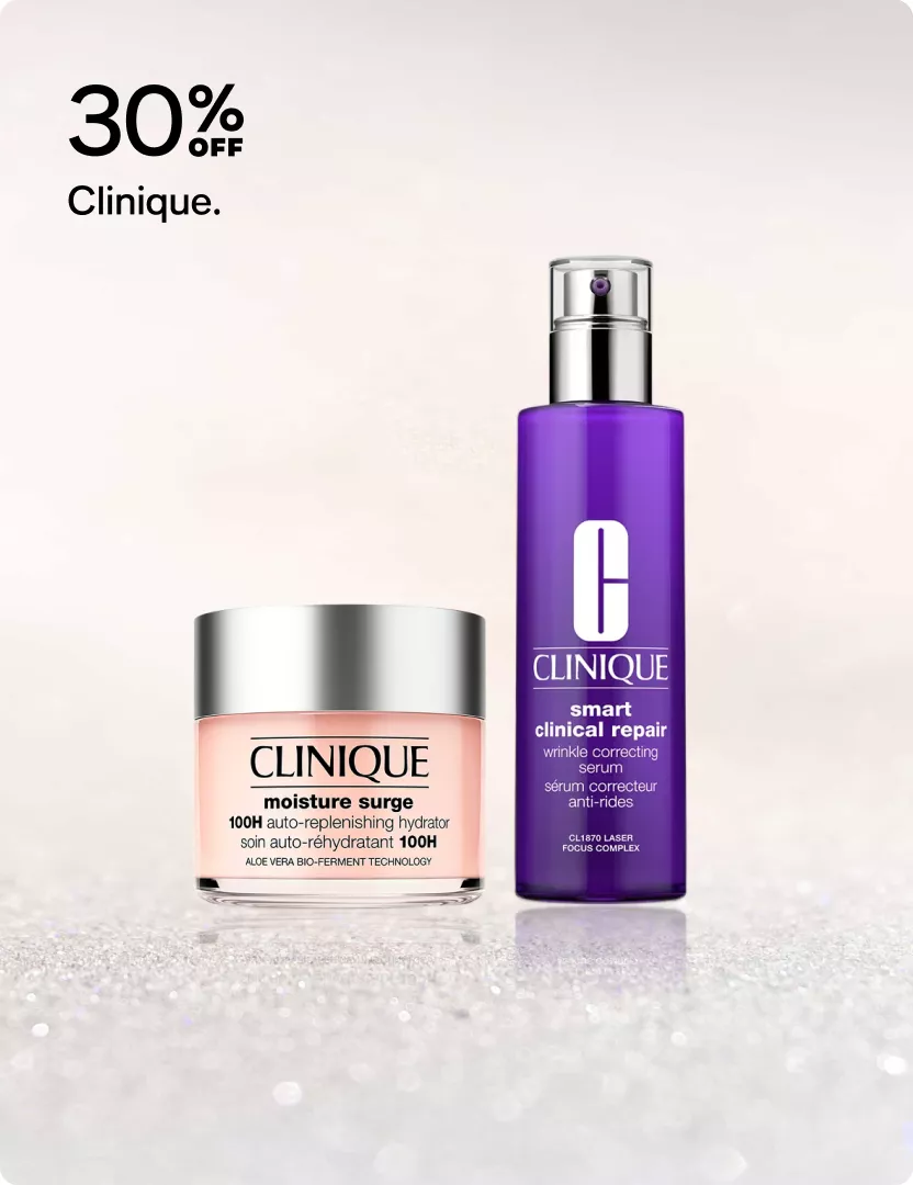 30% off - Clinique.