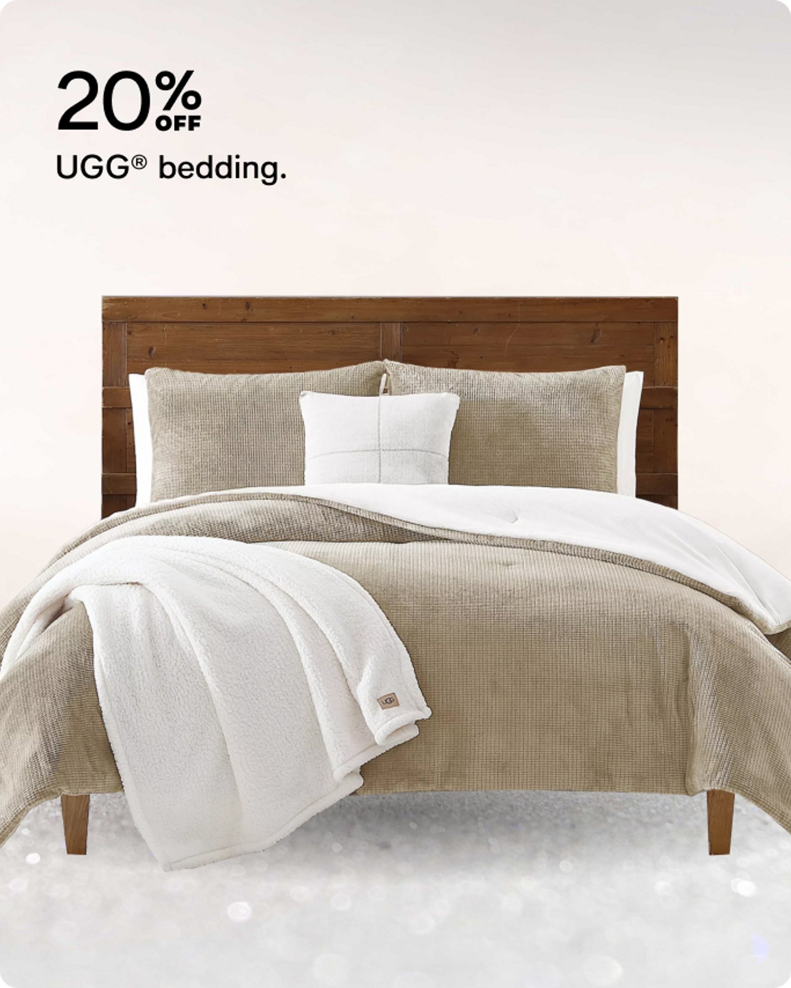 20% OFF UGG bedding