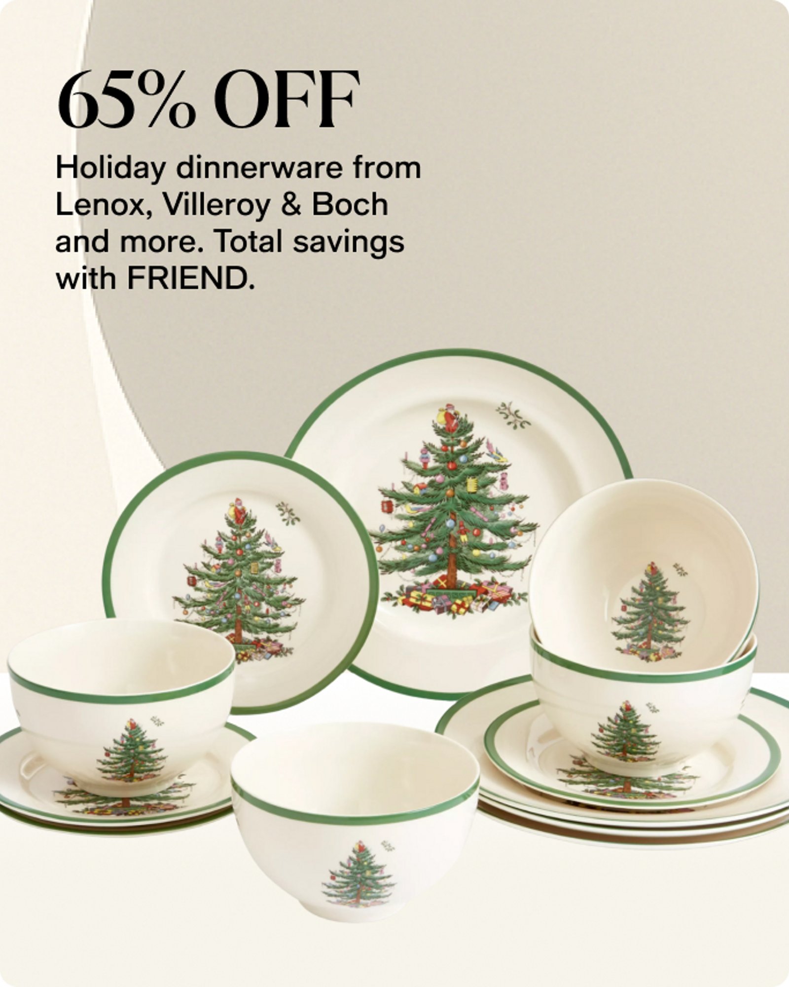 more-to-explore-deals-65-off-holiday-dinnerware-with-code-friend