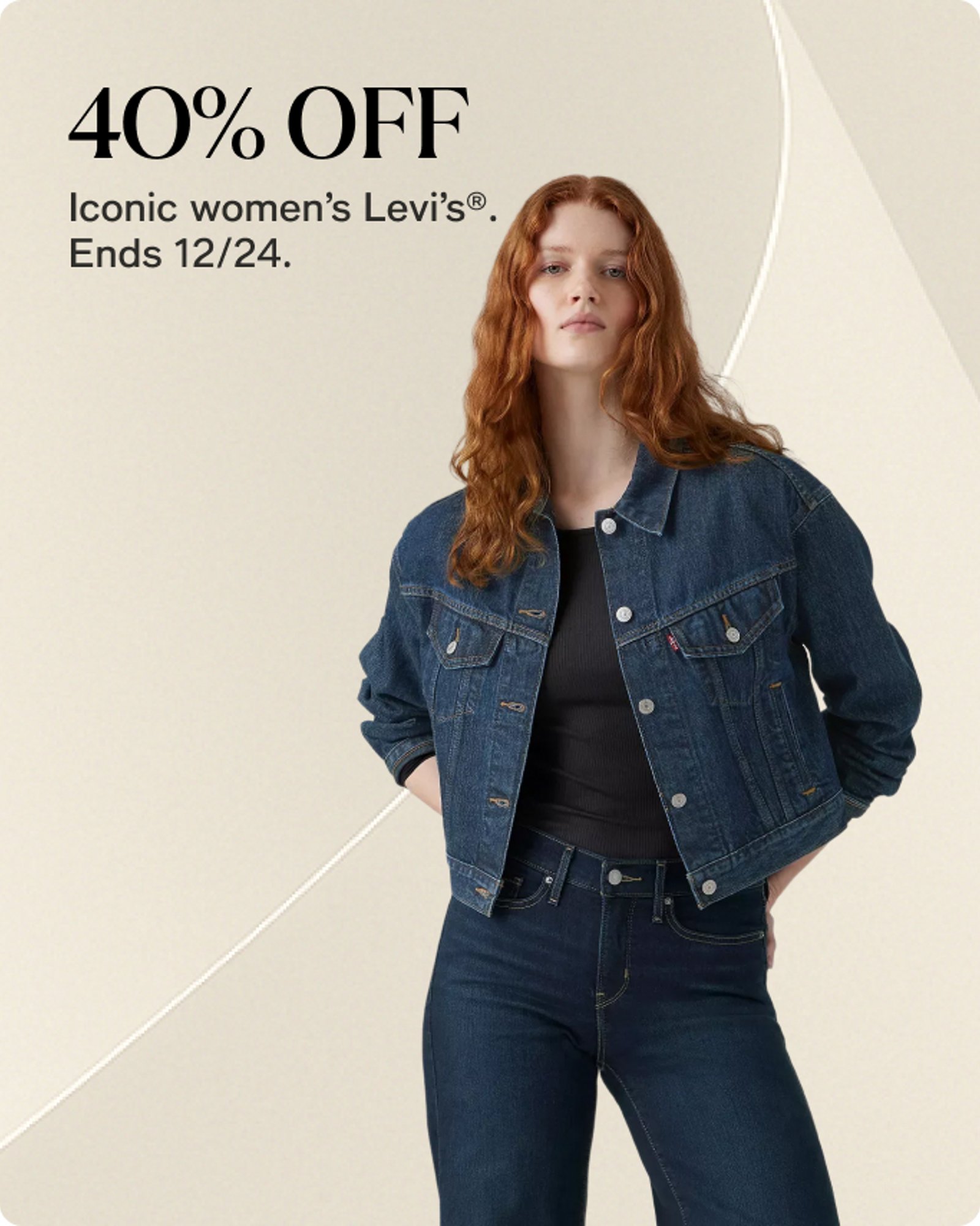 40% off Levis