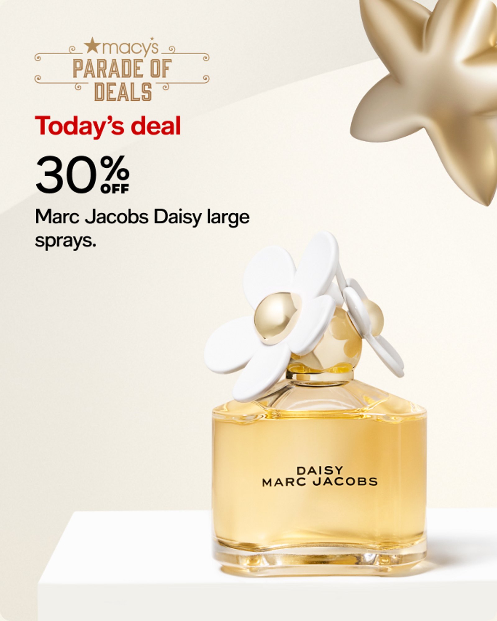 30% off All Marc Jacobs Daisy large sprays