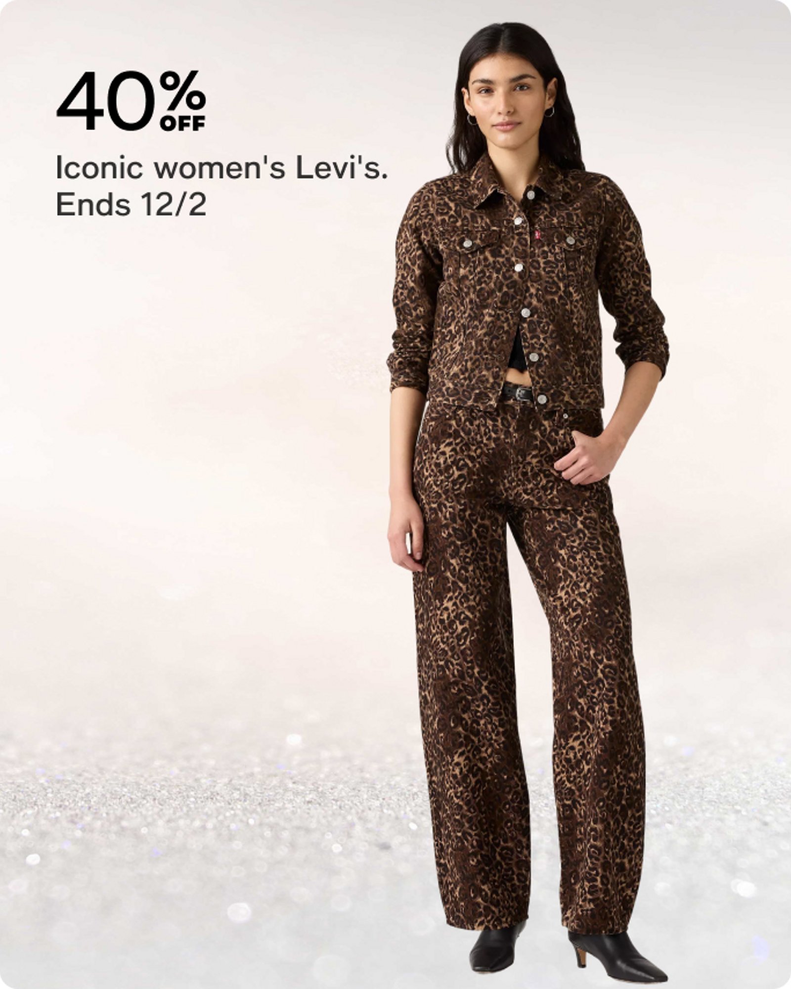 40% off Levis