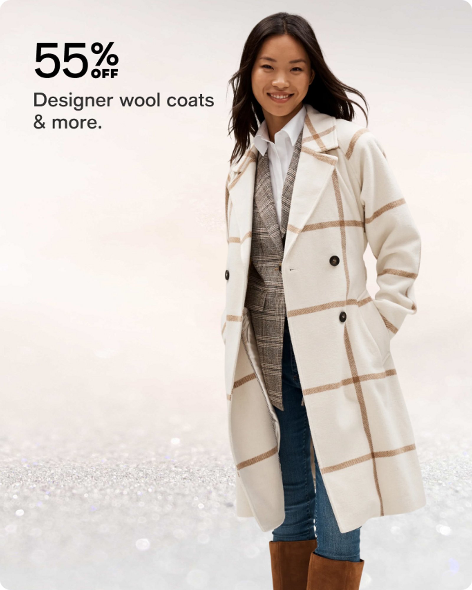 55% off Designer Wool Coats