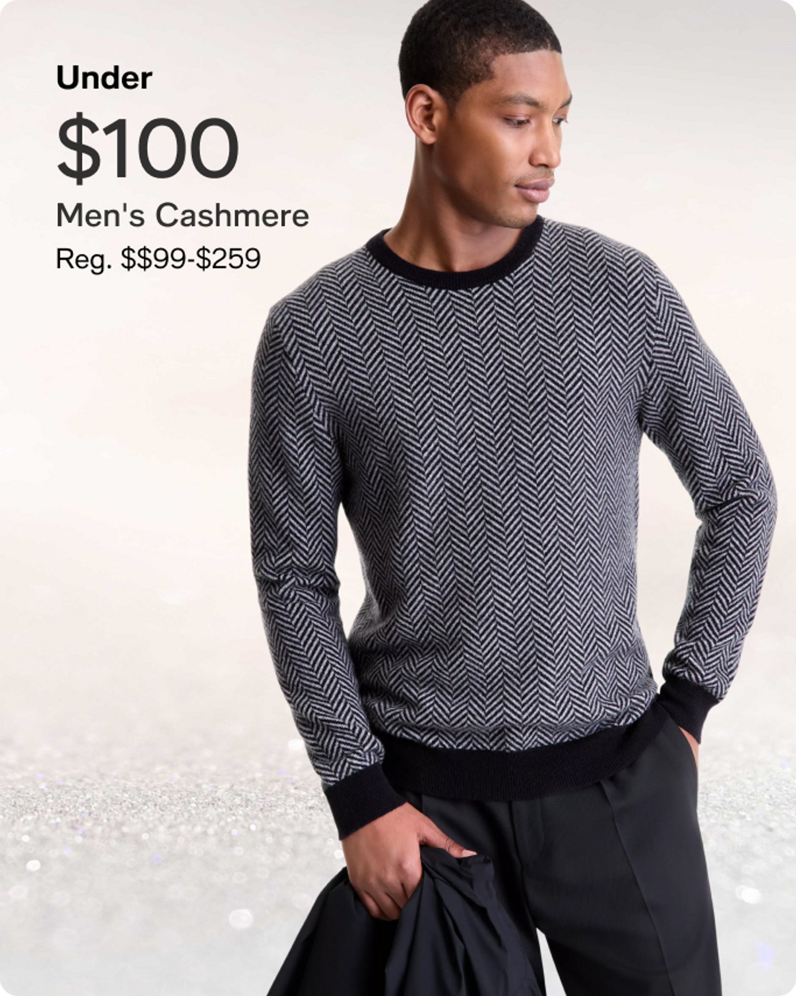 Under $100 Men's cashmere