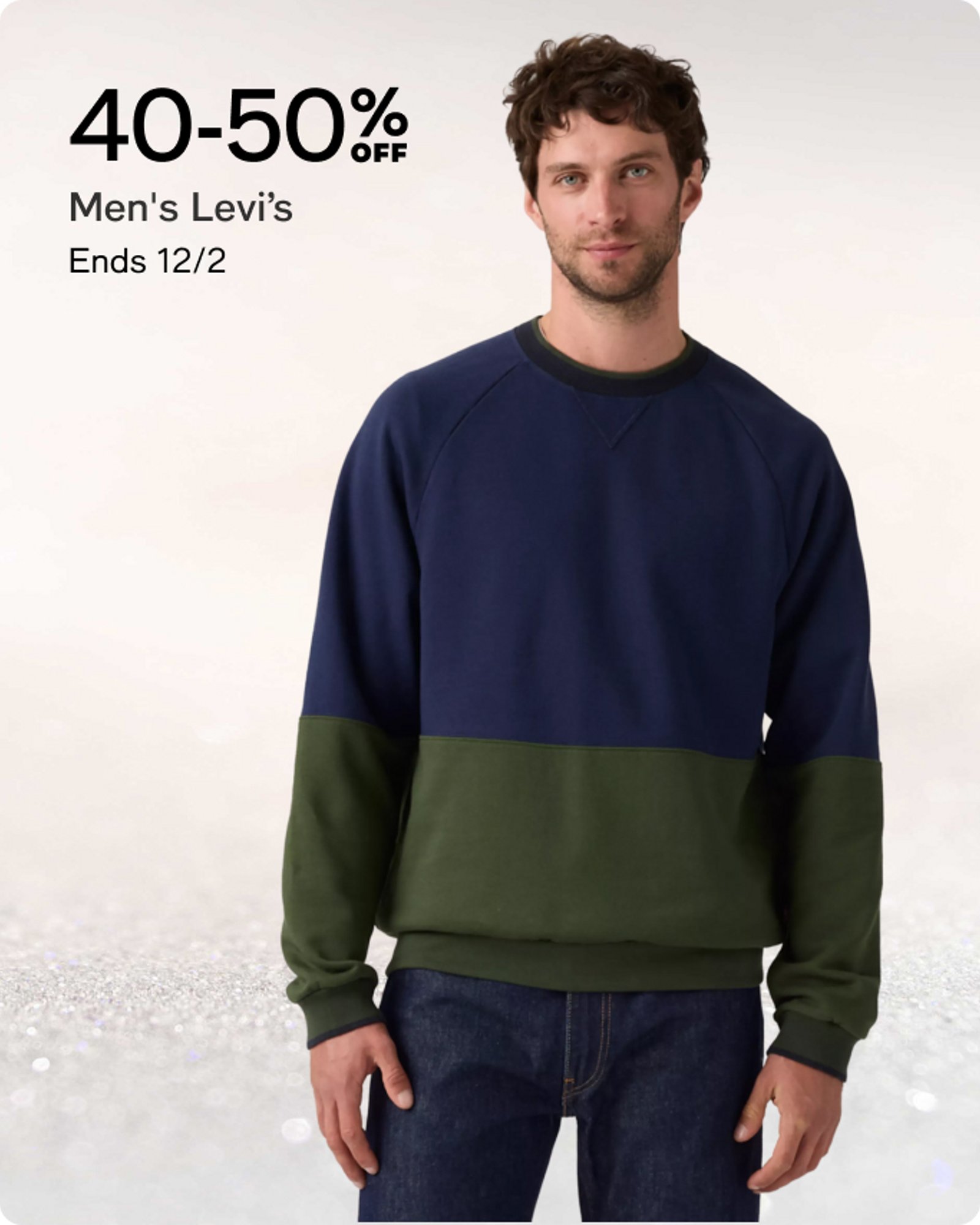 40-50% off Men's Levi's