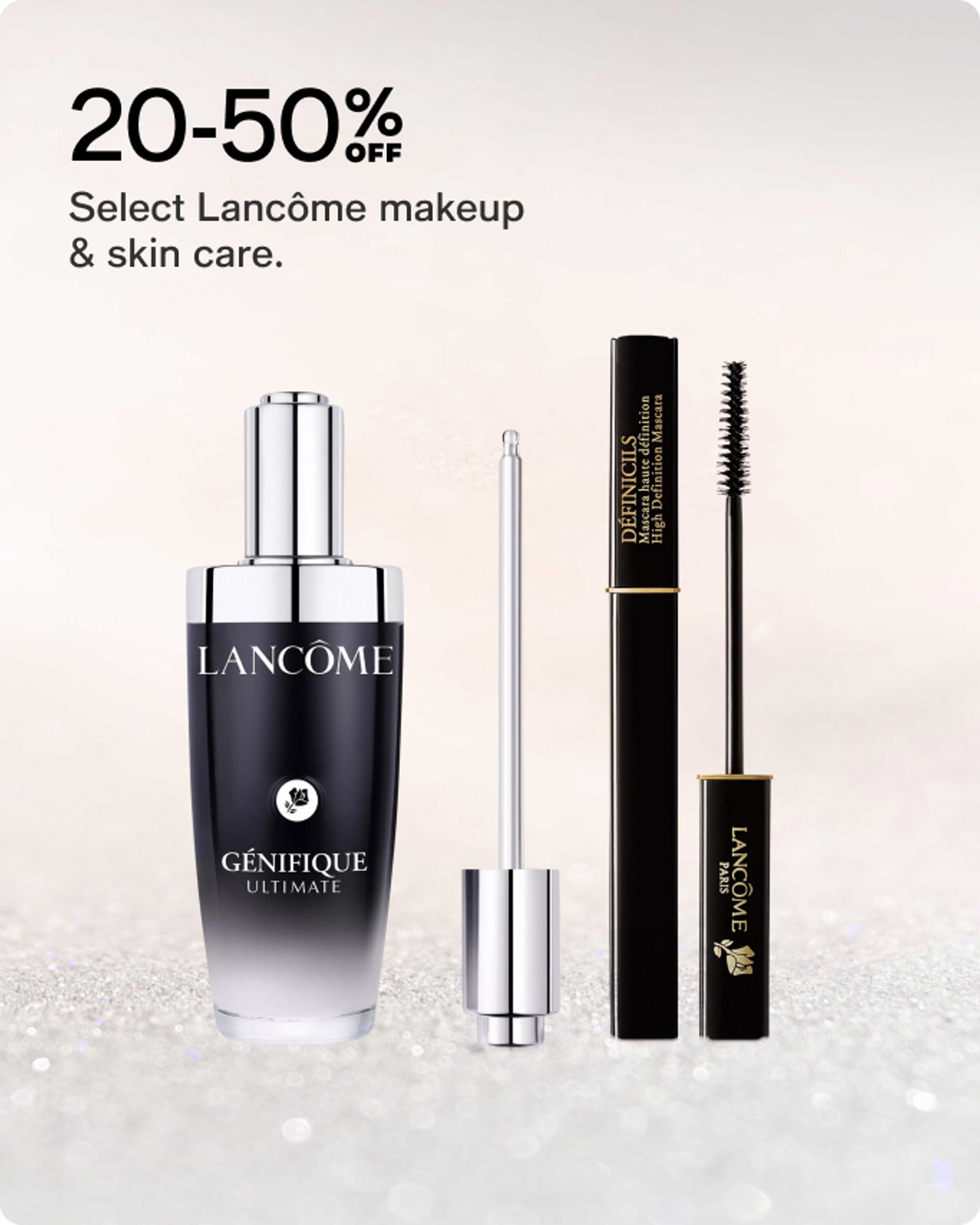 20-50% off Lancome