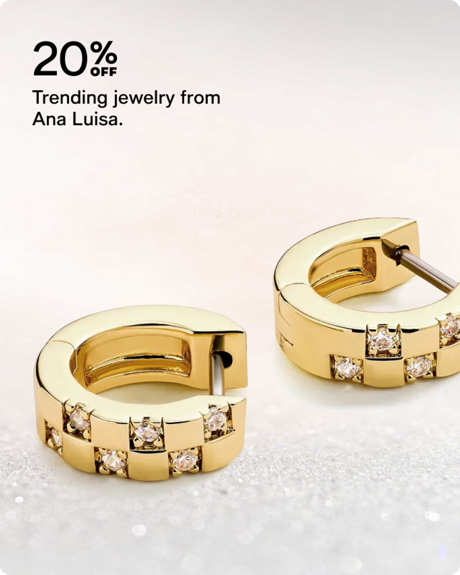 20% Off Ana Luisa jewelry