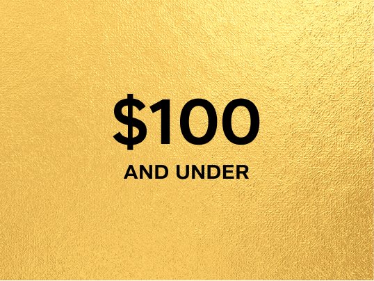 $100 and under