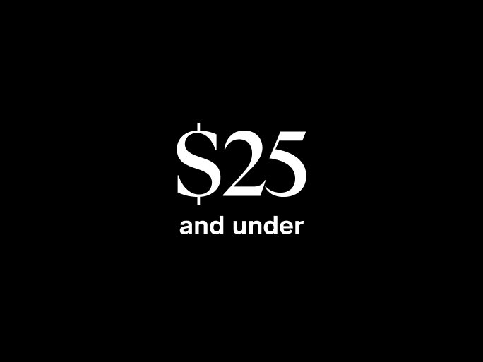 $25 & Under 