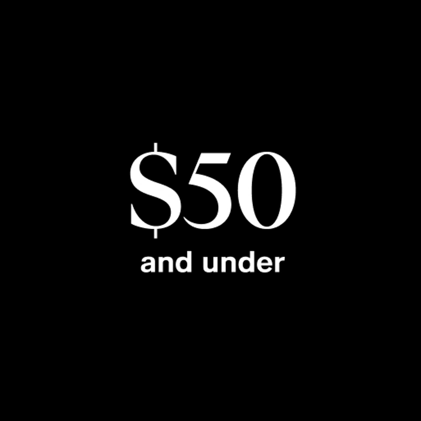 $50 & Under