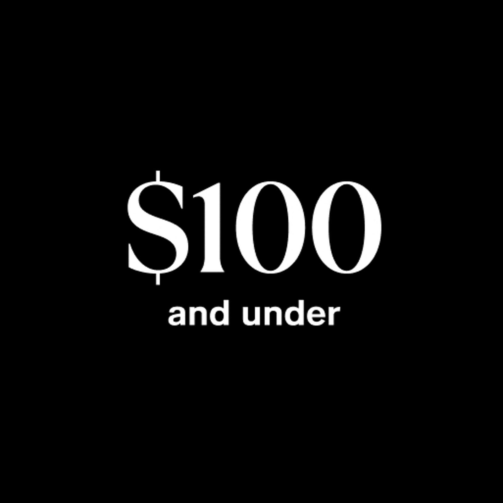 $100 & Under