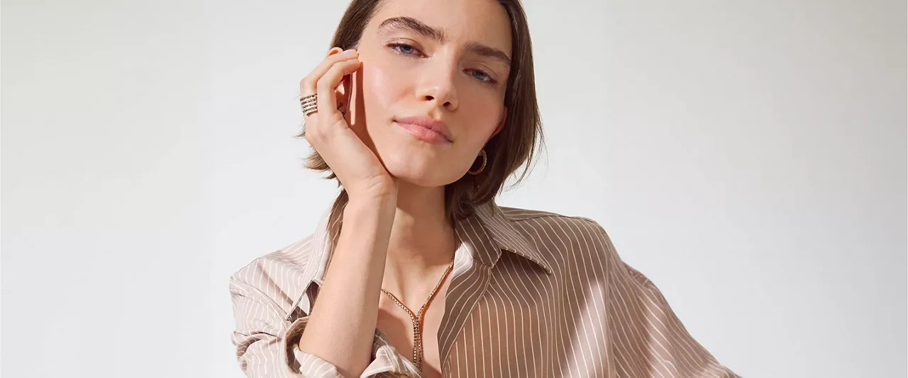 woman wearing jewelry