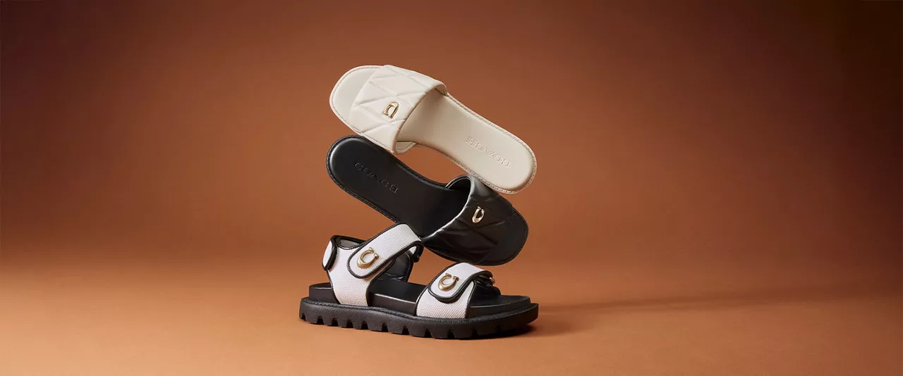 Coach sandals