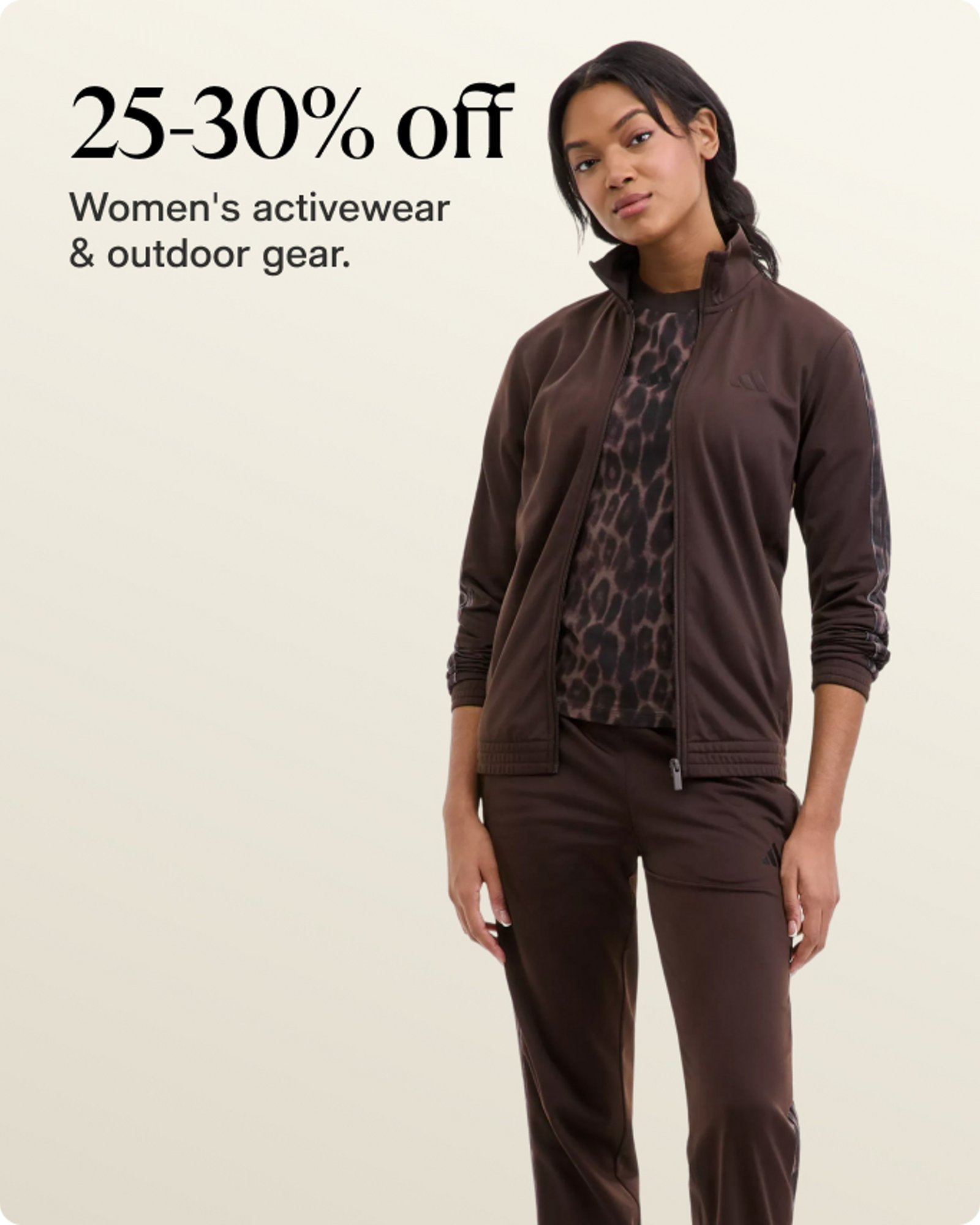 25-30% OFF ACTIVEWEAR