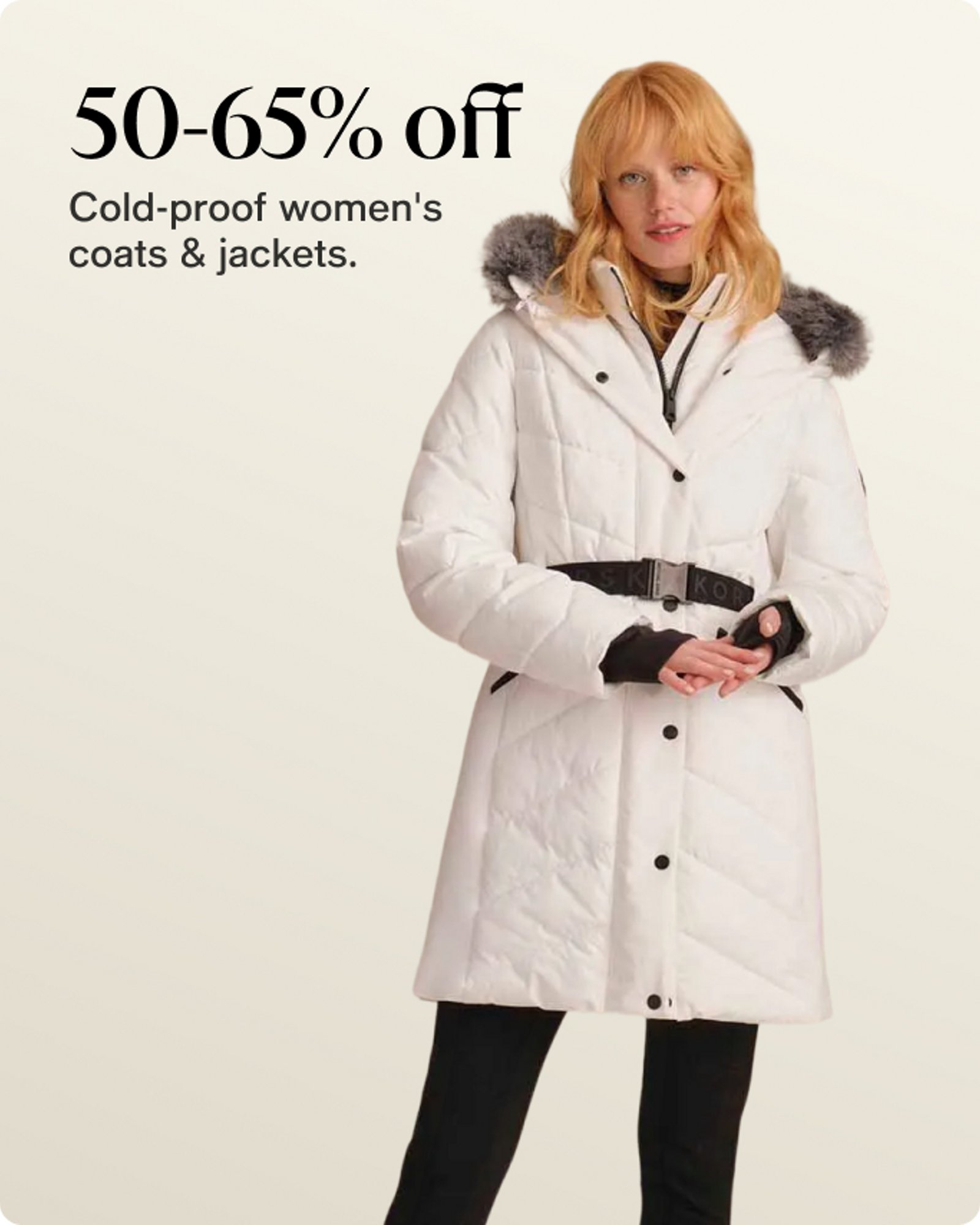 50-65% OFF COATS