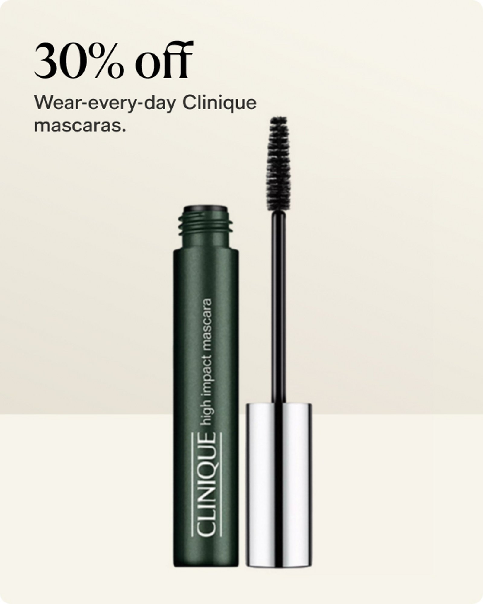 30% off Clinique