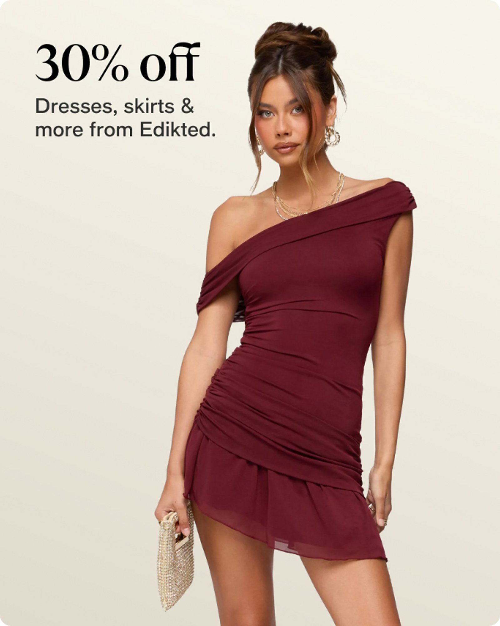 30% OFF EDIKTED