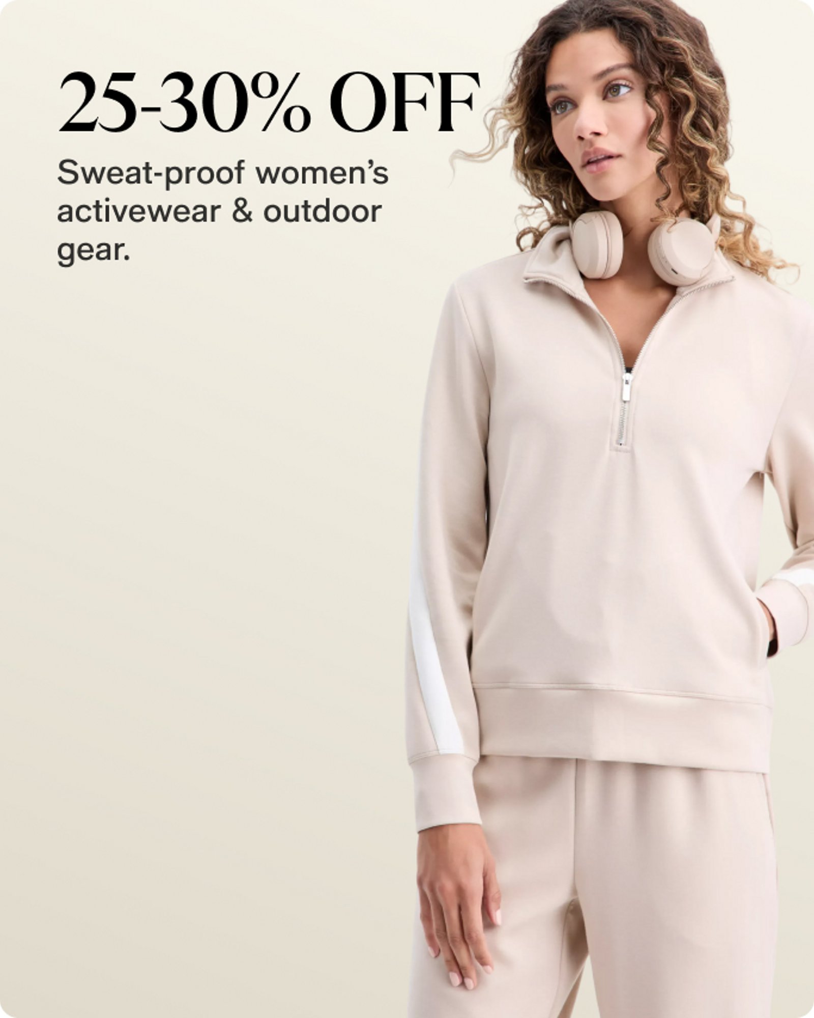 Women-offer-our-top-deals-25-30%-off-active-&outdoor