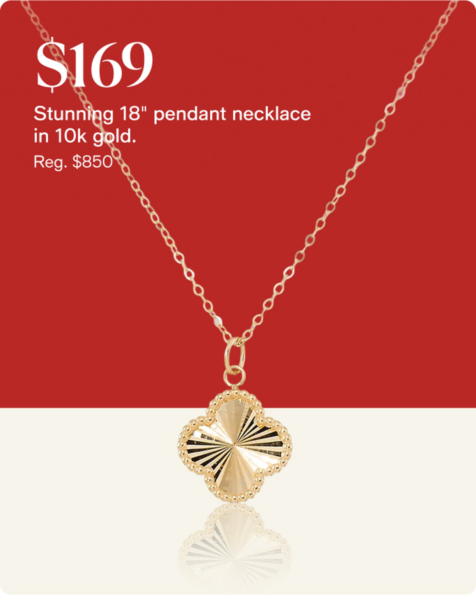 Jewelry-watches-offer-our-top-deals-169-Stunning-18-pendant-necklace-in-10k-gold