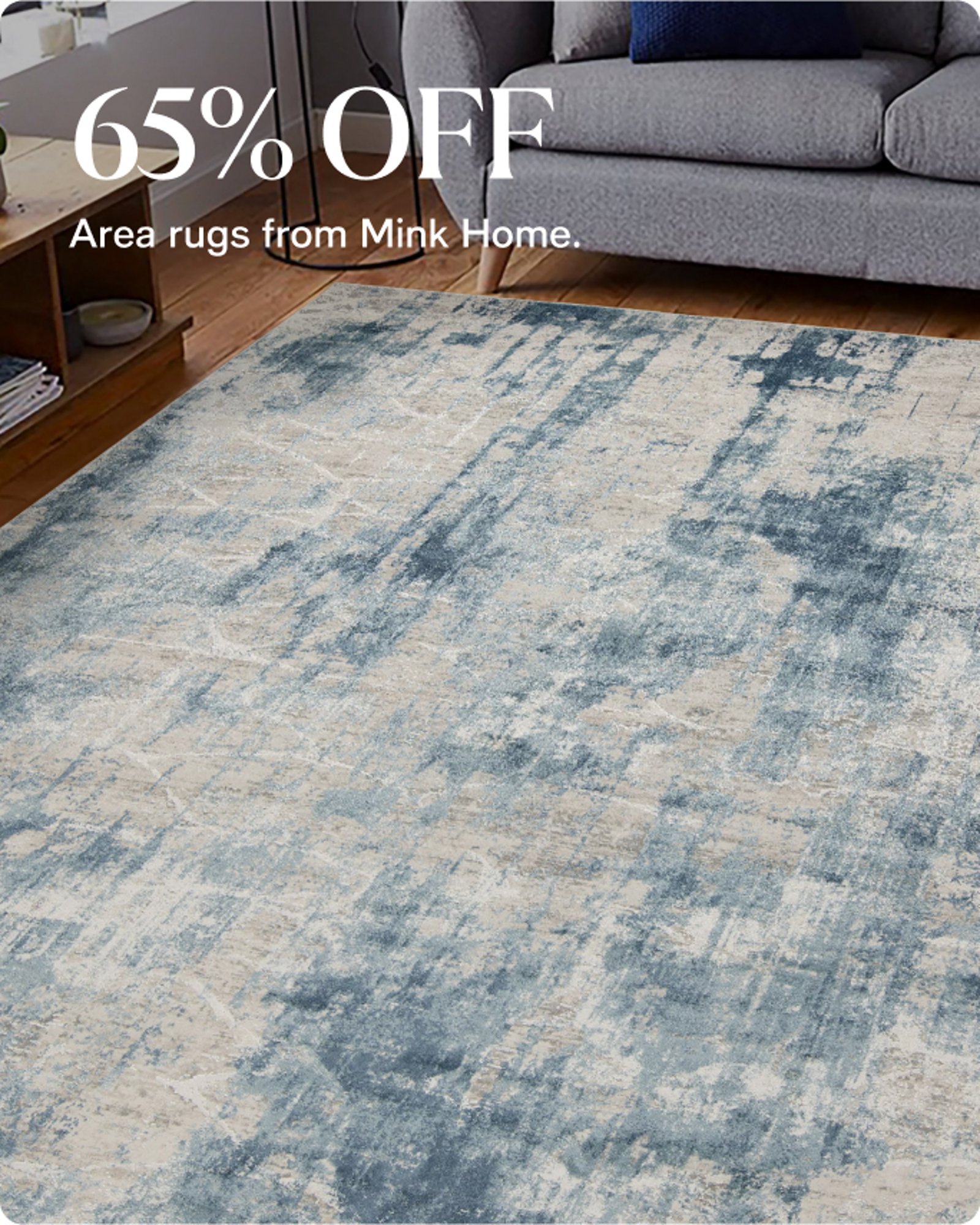 65% off Area Rugs