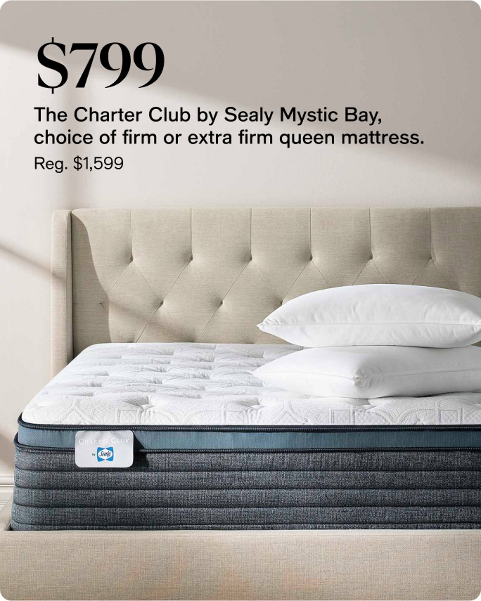 $799  The  Charter club