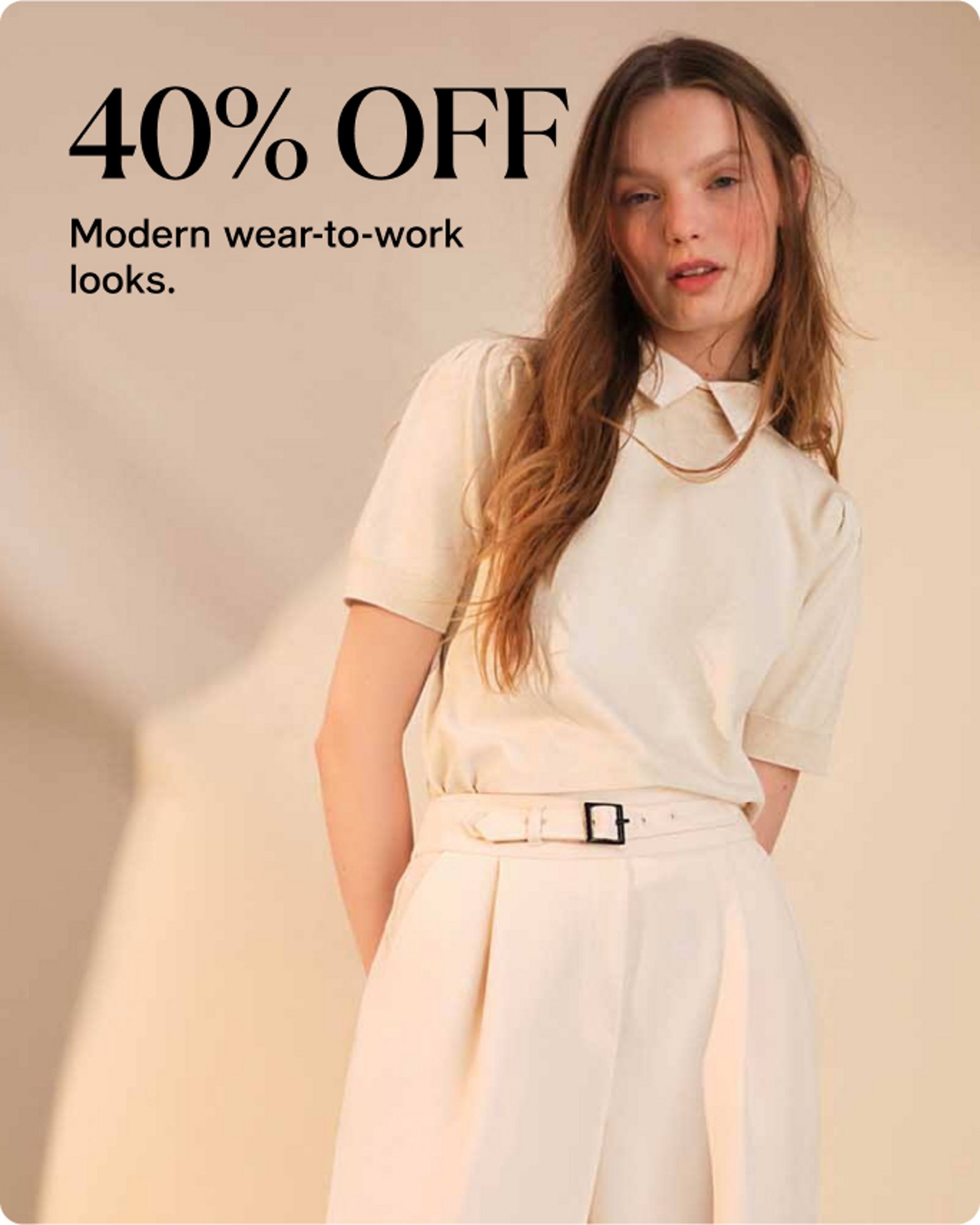 Women-offer-our-top-deals-40%-off-wear-to-work