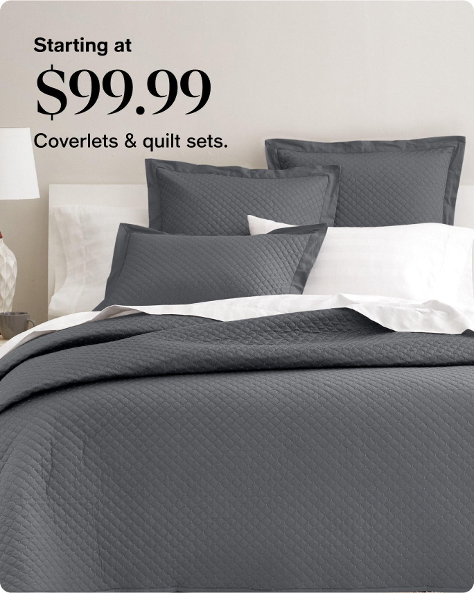 Starting at $99.99 Coverlets quilt sets