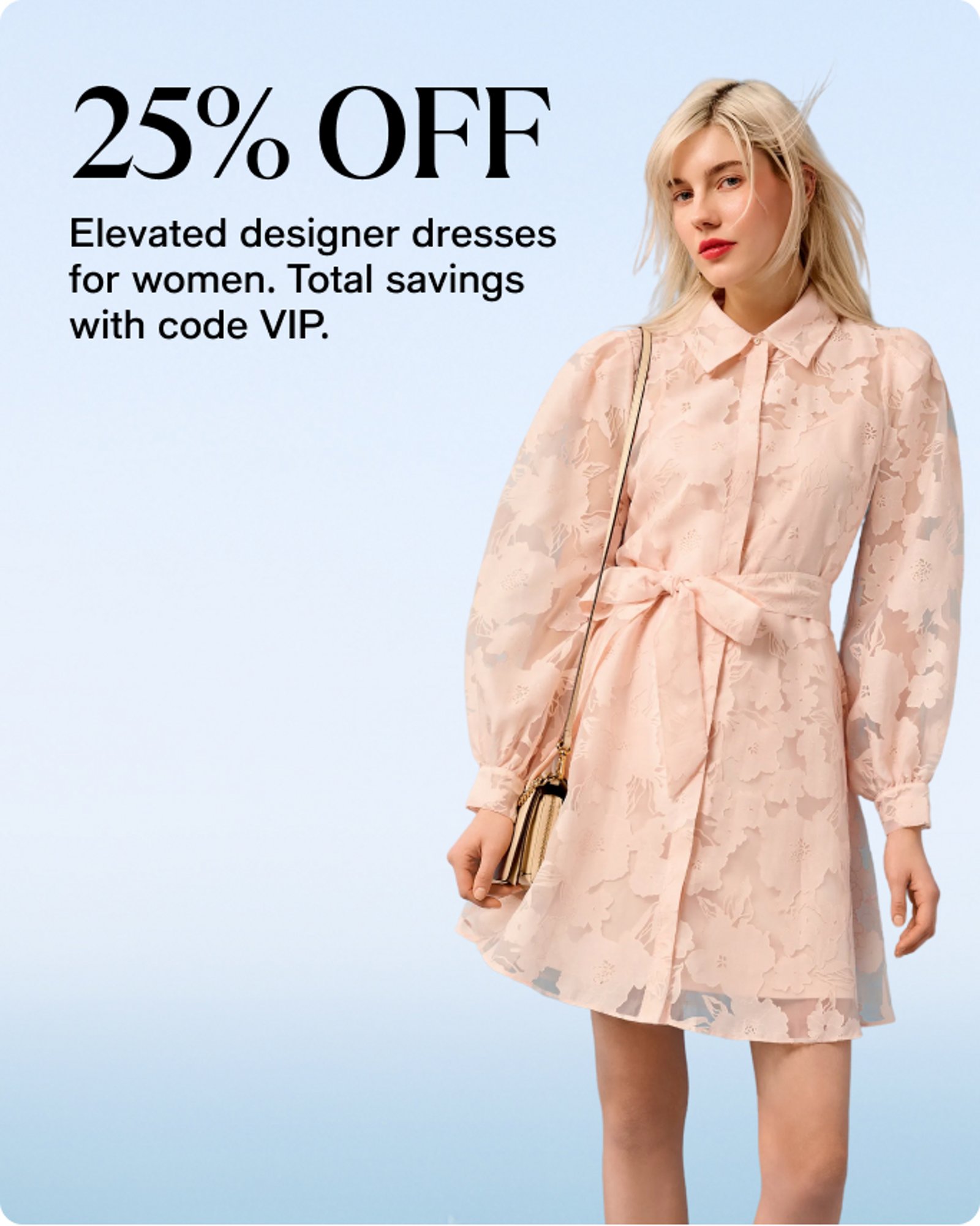 Women-offer-our-top-deals-25%-off-designer-dresses