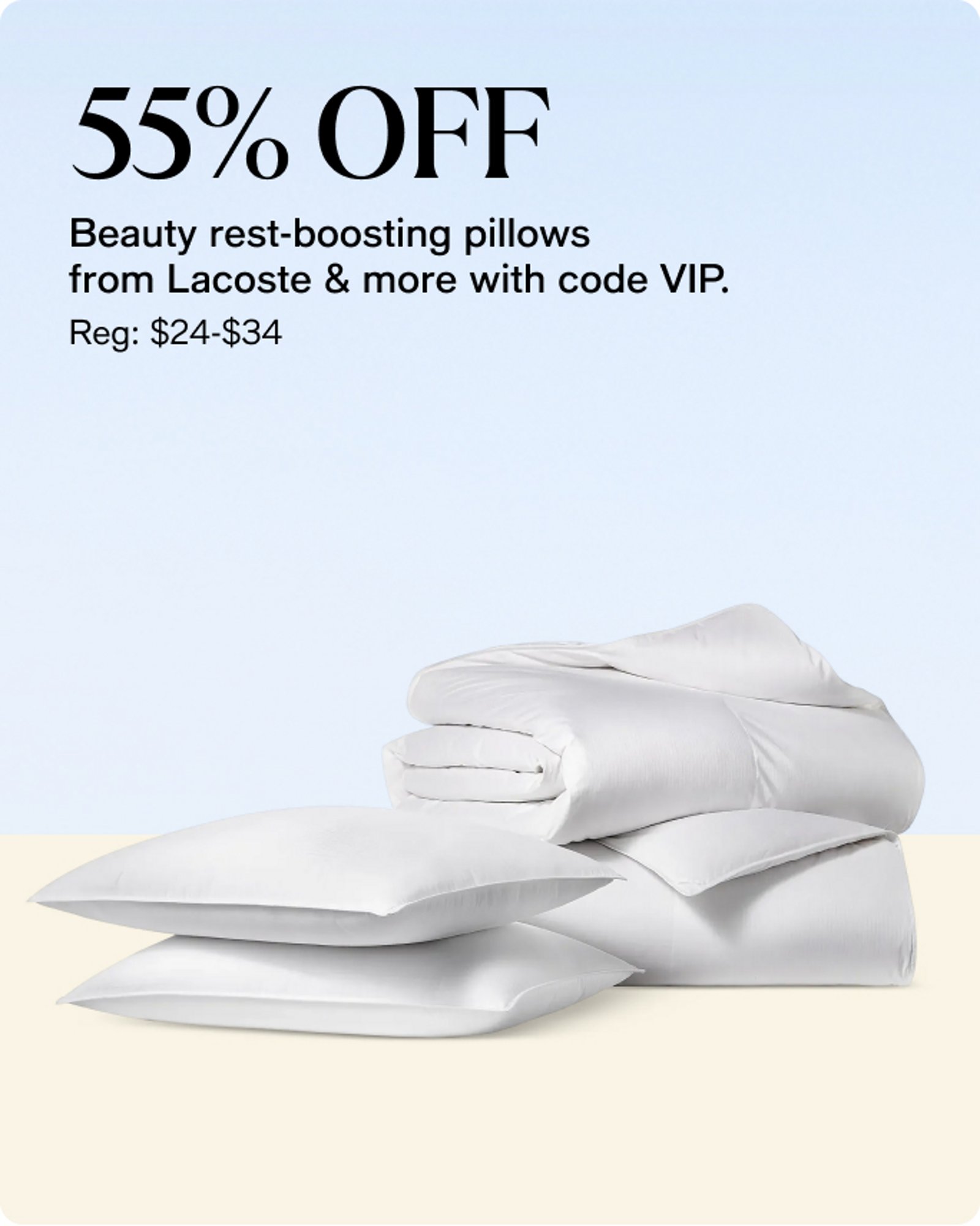 rest boosting pillows