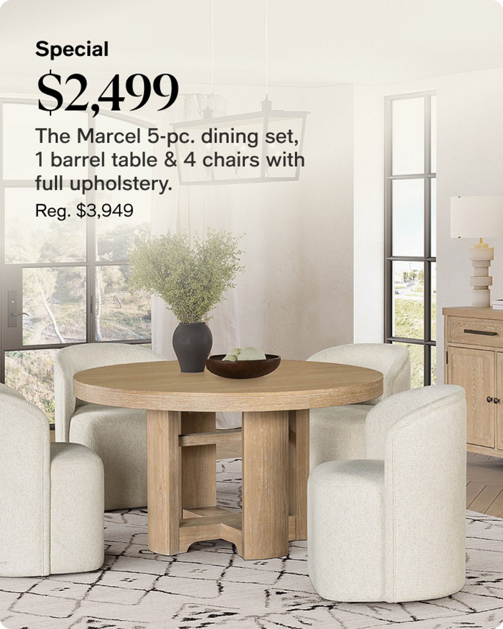Marcel dining set
