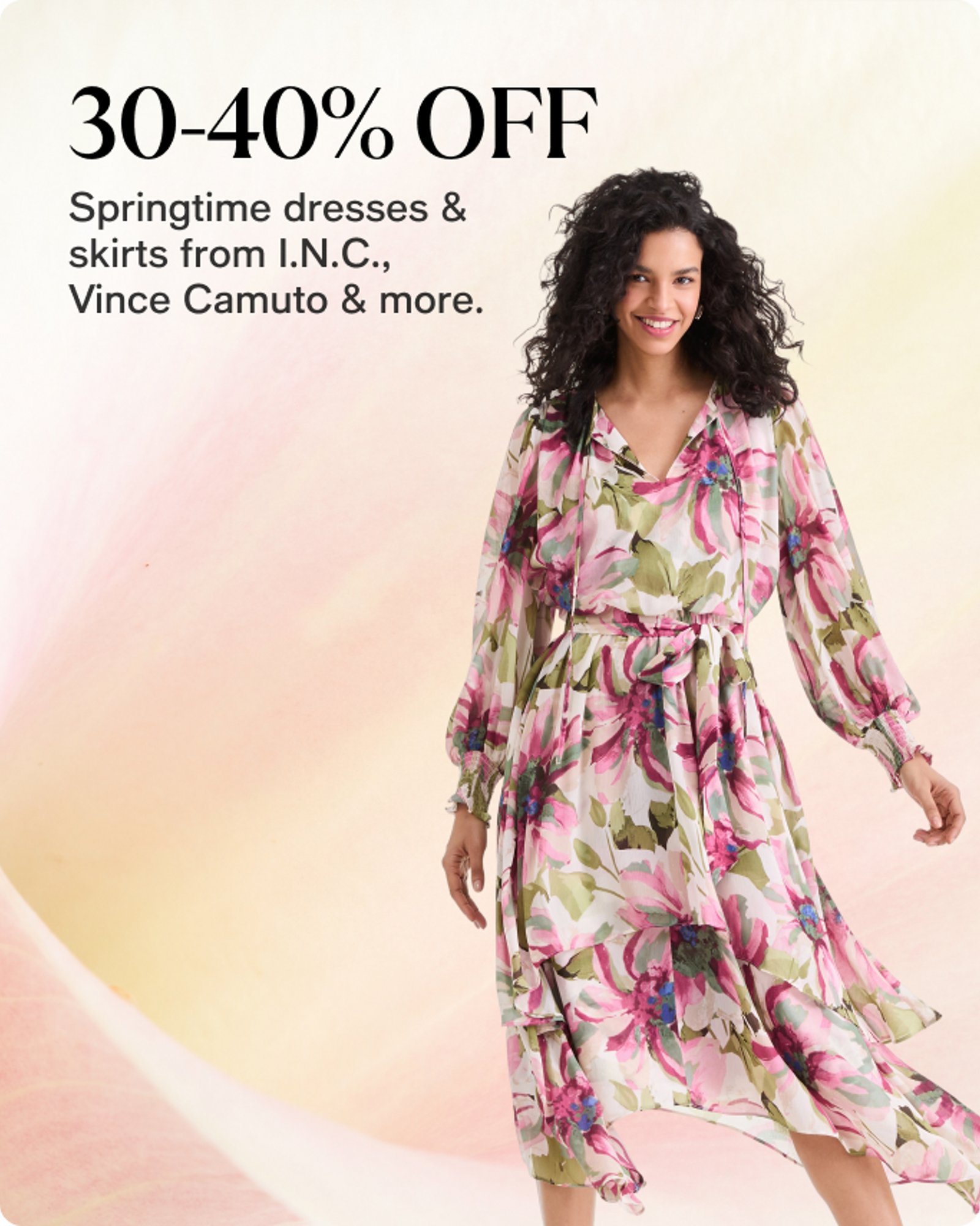 Women-offer-our-top-deals-30-40%-off-spring-time-dresses