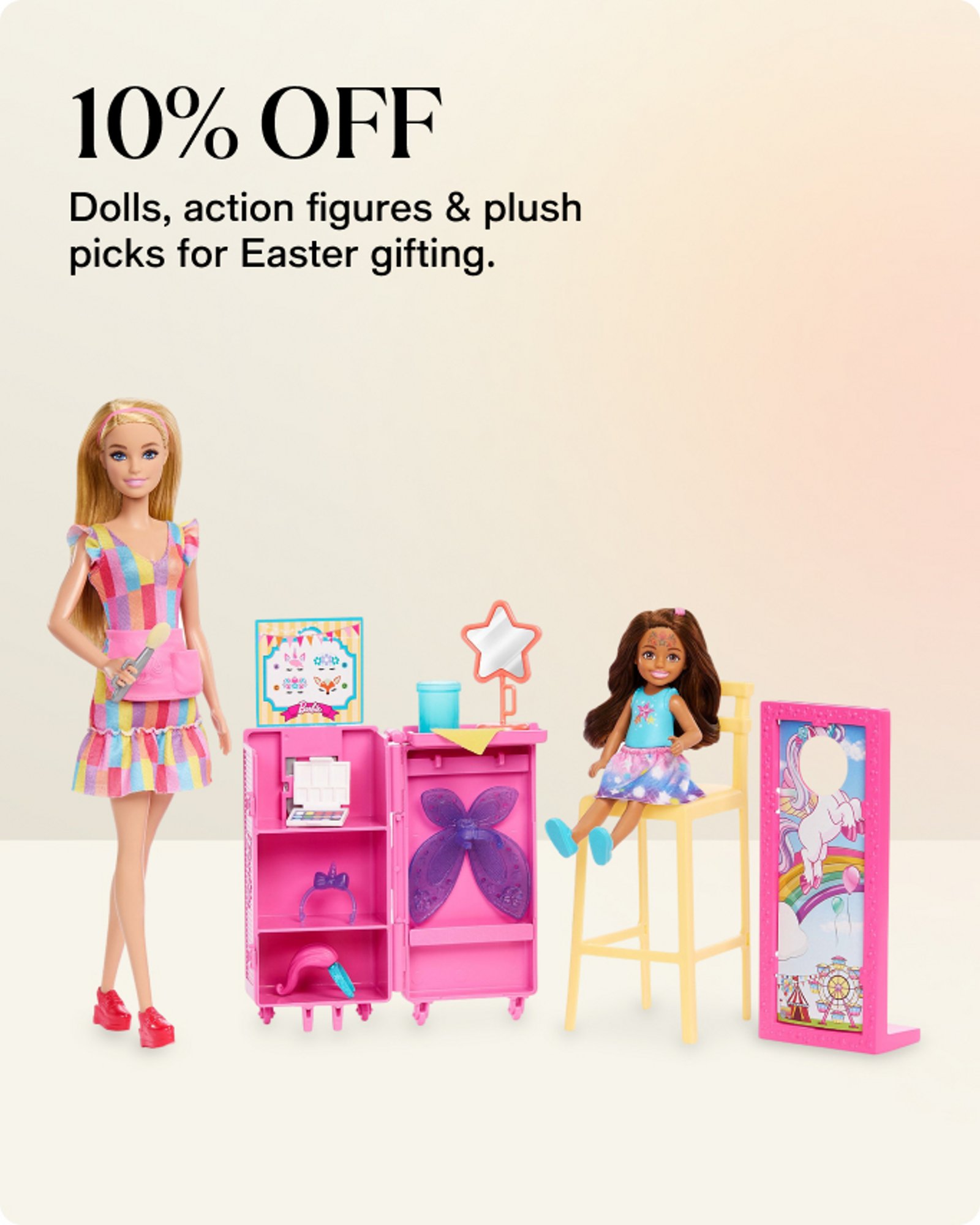 Our-top-deals-10-off-dolls-action-figures-and-plush