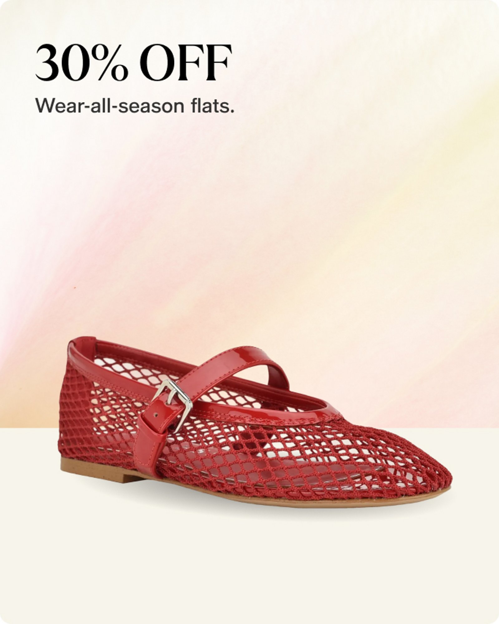 shoes-offer-card-30-off-flats