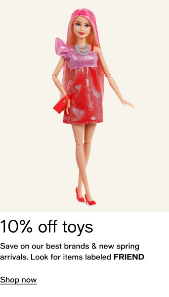 10% off toys