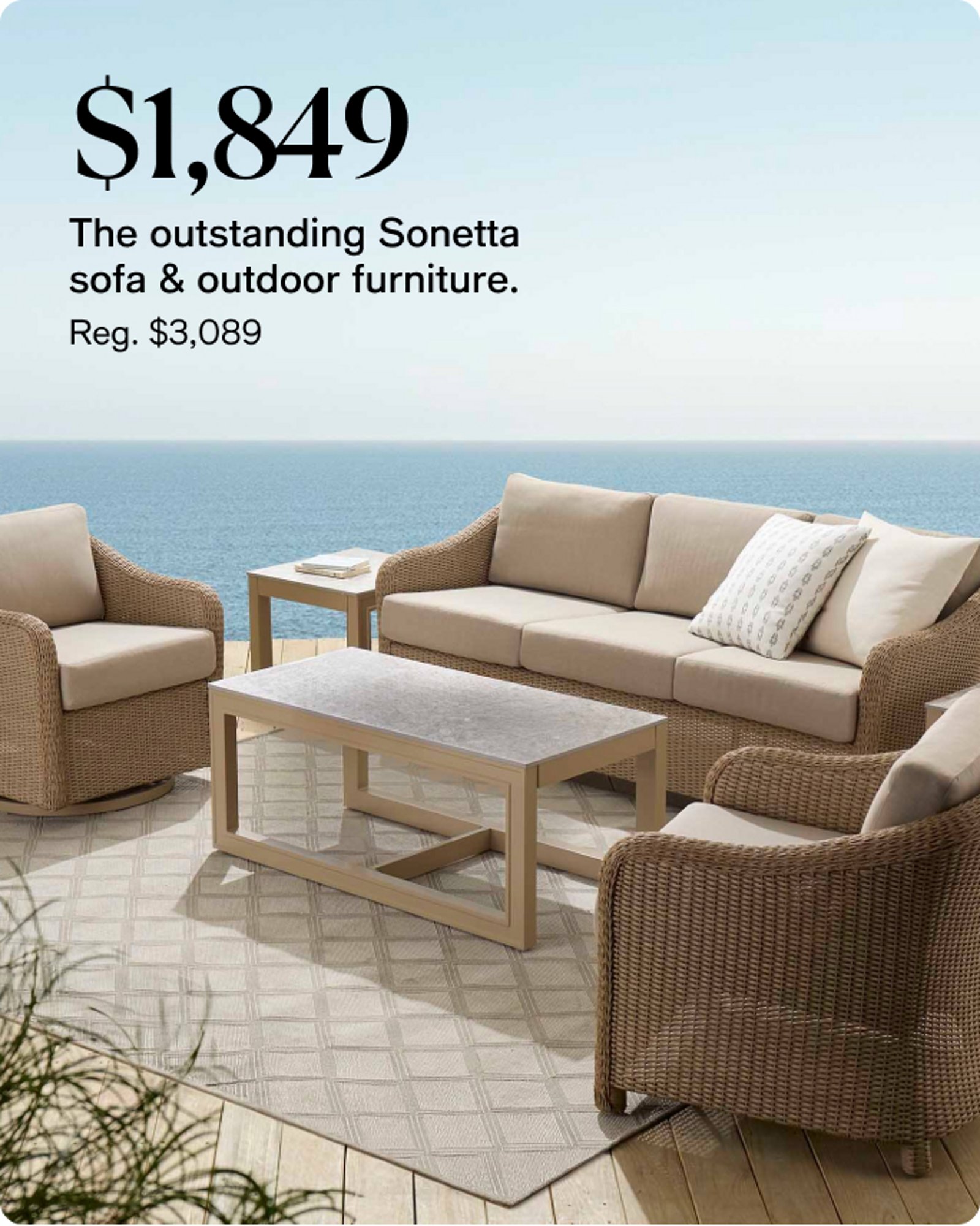 Sonetta outdoor collection