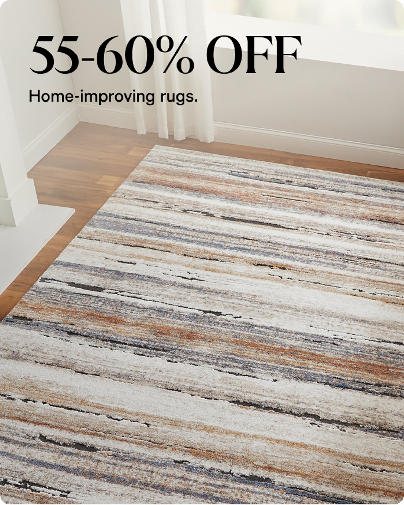 55-60% Off Rugs