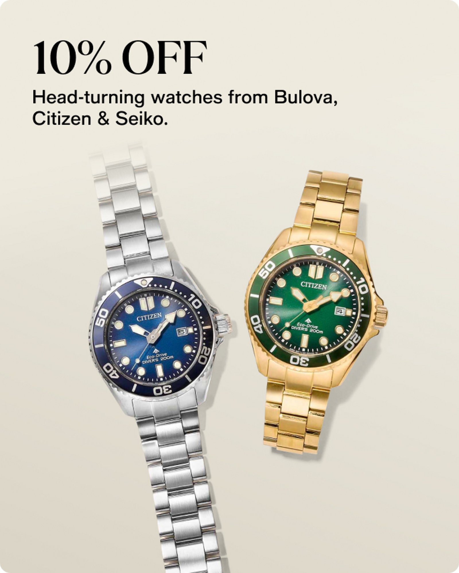 event-offers-10-off-watches