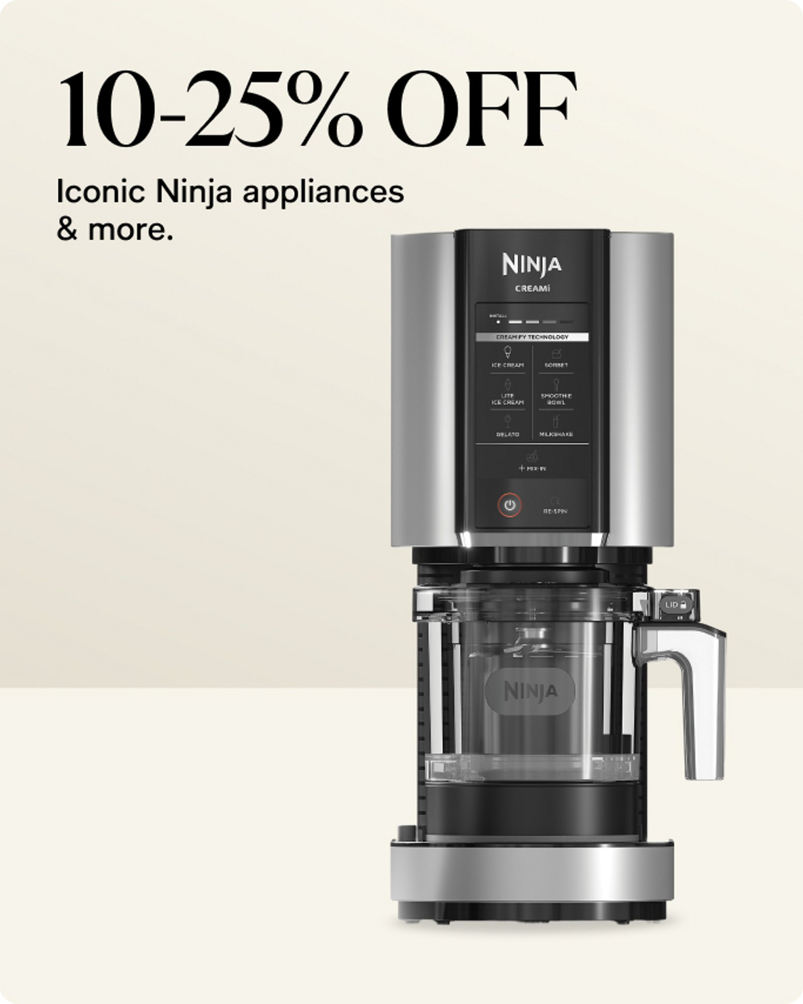 Home-offer-card-10-25-off-iconic-ninja-appliances-and-more