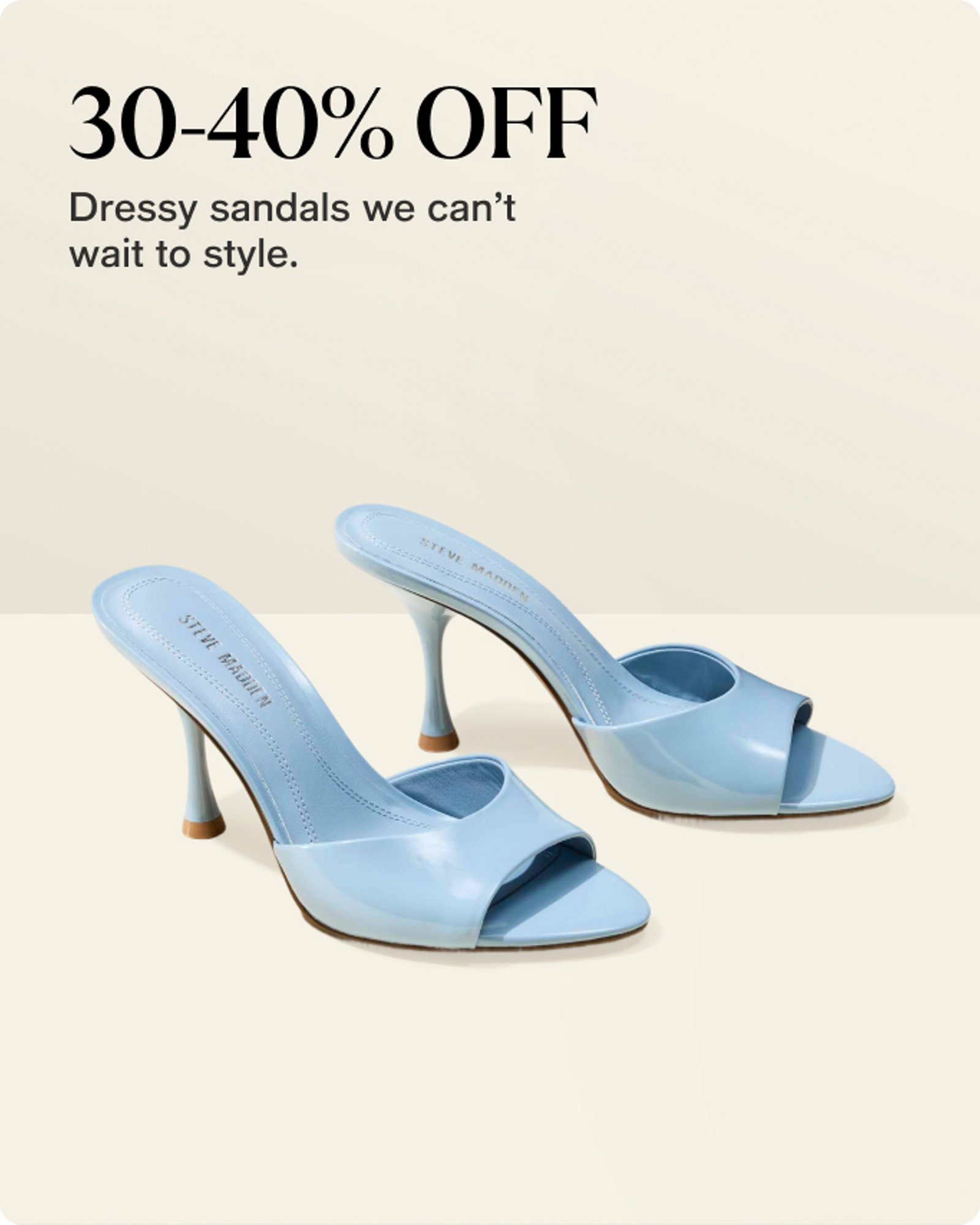 Shoes-offer-card-30-40-off-dressy-sandals