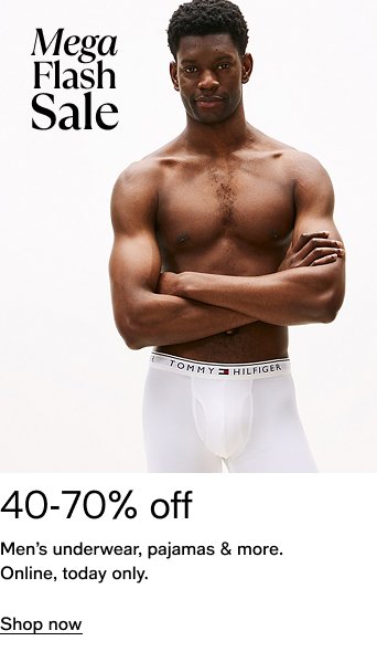 Mega Flash Sale 40-70% off mens underwear pajamas