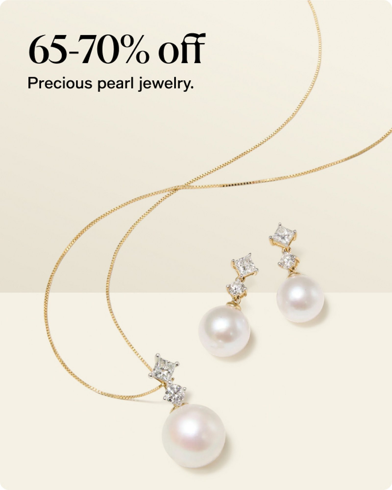 65-70% Off Pearl Jewelry