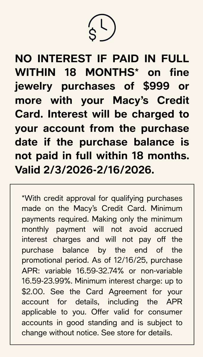 NO INTEREST IF PAID IN FULL WITHIN 18 MONTHS