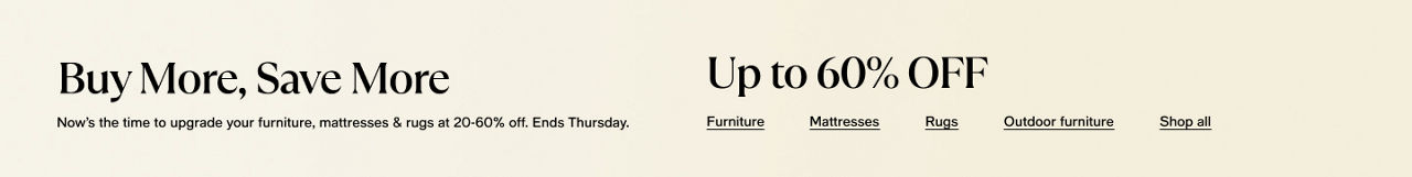 Buy more save more on home
